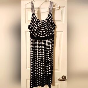 Catherine's, 0X, Black and White Dress